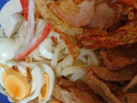 たぬきサラダうどん